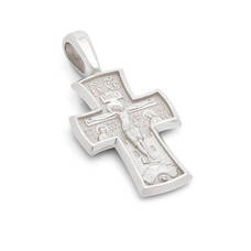 Крест православный золотой мужской KRZ0103