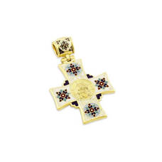 Православный золотой крестик KRZE0602