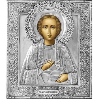 Икона Пантелеимон целитель в ризе (арт. 12240109)