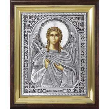 Икона Ангела Хранителя в ризе и киоте (арт. 12240122)