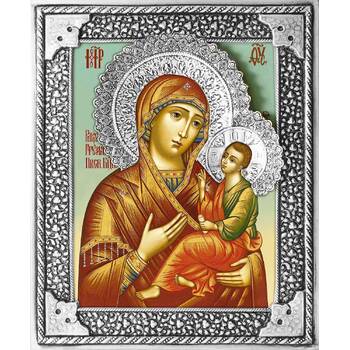 Икона Грузинской (Раифской) Божией Матери в ризе (арт. 1224041)