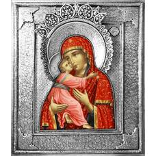 Владимирская икона Божией матери в ризе (арт. 122406)