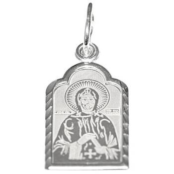 Образок нательный из серебра Ag 925 «святой князь Игорь Черниговский» (арт. 13121-105)
