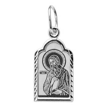 Нательная иконка серебро Ag 925 «Илья пророк» (арт. 13121-107)