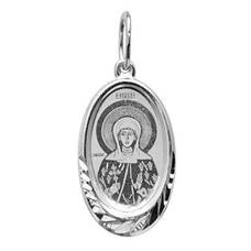 Нательная иконка «Марина» серебряная Ag 925 (арт. 13121-168)