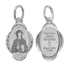 Подвеска серебро Ag 925 «Мария Магдалина» (арт. 13121-169)