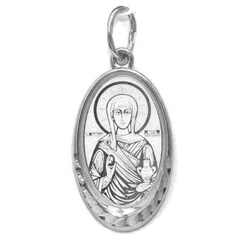 Образок нательный из серебра Ag 925 «Мария Магдалина» (арт. 13121-170)