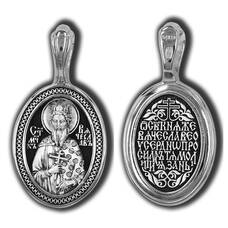 Нательный образок из серебра Ag 925 «Вячеслав» (арт. 13121-297)