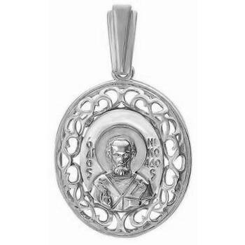 Нательный образок из серебра Ag 925 «Богородица (Семистрельная, Умягчение злых сердец)» (арт. 13121-32)