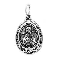 Нательная иконка серебро Ag 925 «Лидия» (арт. 13121-413)