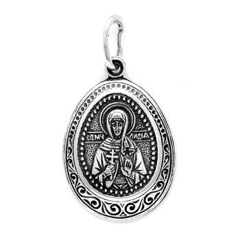 Натальная иконка серебро Ag 925 «Лидия» (арт. 13121-413)