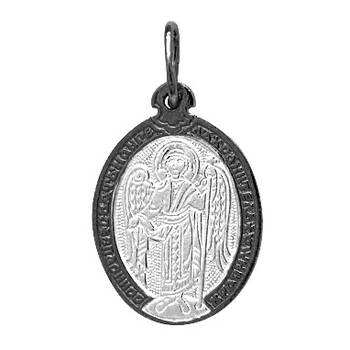 Нательный образок из серебра Ag 925 «Ангел-Хранитель» (арт. 13121-423)
