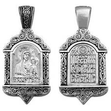 Подвеска из серебра Ag 925 «Богородица (Казанская)» (арт. 13121-44)