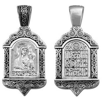 Подвеска из серебра Ag 925 «Богородица (Казанская)» (арт. 13121-44)