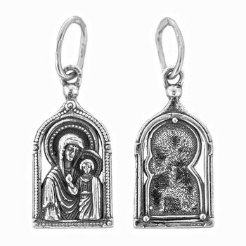 Подвеска «Богородица (Казанская)» серебро Ag 925 (арт. 13121-461)