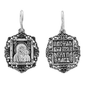 Подвеска серебряная Ag 925 «Богородица (Казанская)» (арт. 13121-477)