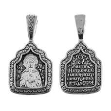 Нательный образок «Матрона Московская» серебряная Ag 925 (арт. 13121-488)