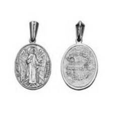Нательная иконка серебряная Ag 925 «Ангел-Хранитель» (арт. 13121-510)