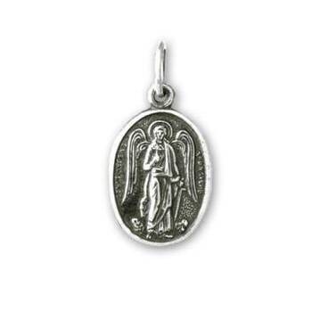 Натальная иконка серебро Ag 925 «Ангел-Хранитель» (арт. 13121-518)