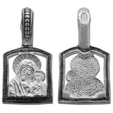 Натальная иконка серебро Ag 925 «Богородица (Казанская)» (арт. 13121-52)