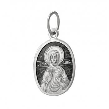 Натальная иконка «Иулия» серебряная Ag 925 (арт. 13121-556)