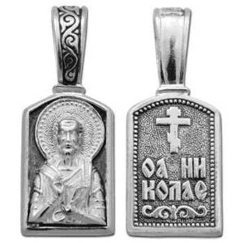 Подвеска серебро Ag 925 «Николай Чудотворец» (арт. 13121-56)