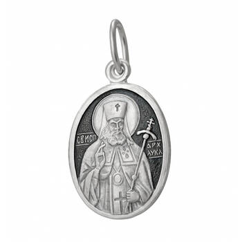 Образок нательный серебряная Ag 925 «Лука» (арт. 13121-560)