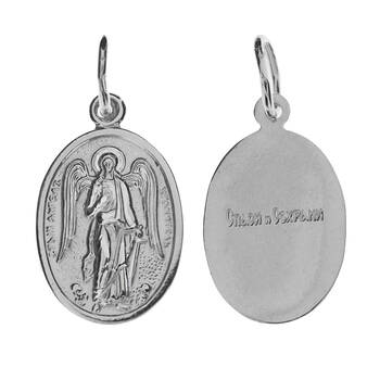 Нательная иконка из серебра Ag 925 «Ангел-Хранитель» (арт. 13121-562)