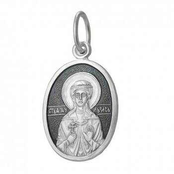 Натальная иконка серебро Ag 925 «Лариса» (арт. 13121-573)
