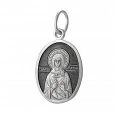 Натальная иконка из серебра Ag 925 «Наталия» (арт. 13121-589)