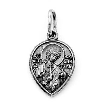 Натальная иконка из серебра Ag 925 «Ангел-Хранитель» (арт. 13121-601)