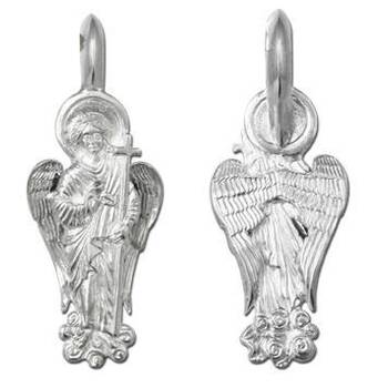 Образок нательный из серебра «Ангел-Хранитель» (арт. 13121-72)