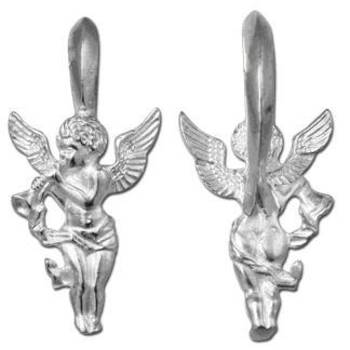 Образок нательный серебряная Ag 925 «Ангел-Хранитель» (арт. 13121-73)
