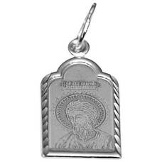 Образок нательный «Андрей Первозванный» серебряная Ag 925 (арт. 13121-88)