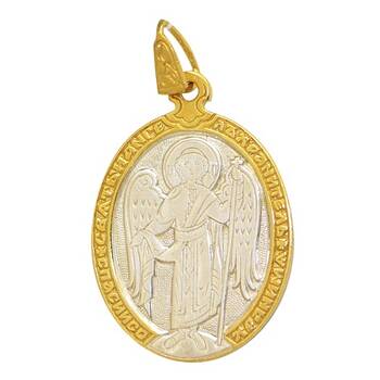 Нательный образок из серебра Ag 925 «Ангел-Хранитель» (арт. 13122-295)