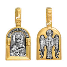 Нательная иконка серебро Ag 925 «Павел» (арт. 13122-53)