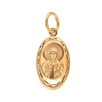 Нательная иконка золото Au 585 «Марина» (арт. 13123-115)