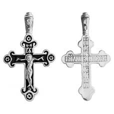 Крестик православный серебро (арт. 13111-1016)