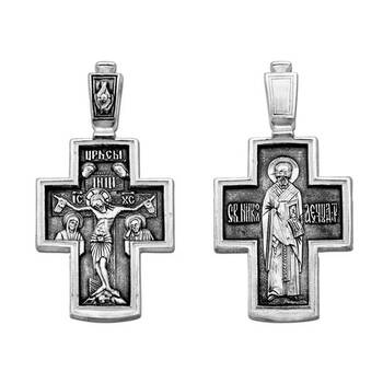Крест серебро «Николай Чудотворец» (арт. 13111-135)