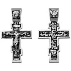 Крест мужской серебро 13111-168