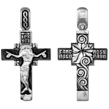 Крест православный серебряный (арт. 13111-192)