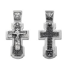 Миниатюрный крестик из серебра 13111-199