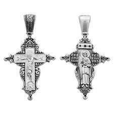 Крест нательный серебряный (арт. 13111-228)