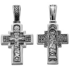 Крестик нательный из серебра «Андрей Первозванный Св.» (арт. 13111-230)