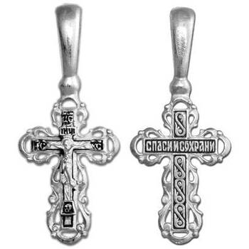 Крестик православный серебряный (арт. 13111-243)