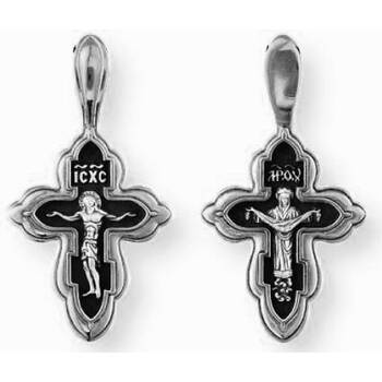 Крестик православный серебро «Богородица (Покрова)» (арт. 13111-287)
