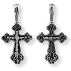 Православный мужской крест из серебра
 13111-294