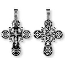 Православный мужской крест из серебра
 13111-298