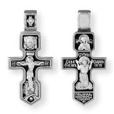 Православный мужской крест из серебра
 13111-302