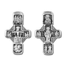 Крест серебряный «Николай Чудотворец» (арт. 13111-343)
